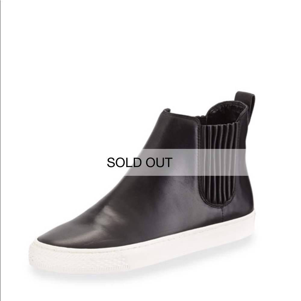 Crosby leather high top loeffler and Randall shoes